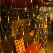 Obrázek z Venkovní vánoční LED osvětlení, světelná síť 300ks / 3m x 1,5m propojovatelná s časovačem 
