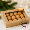 Obrázek z Sada 15 ks plovoucích svíček vlašský ořech v dárkovém balení 