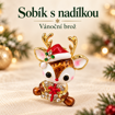 Sobík s nadílkou – vánoční brož s názvem
